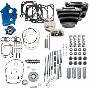 S&S CYCLE 310-1108A 128" Power Package Motor Performance Kit Motorblokk felújító készlet
