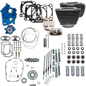 S&S CYCLE erõ PK GR M8 W/H WTR Motorblokk felújító készlet