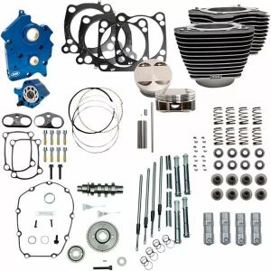 S&S CYCLE 310-1051A 124" Power Package Motor Performance Kit Motorblokk felújító készlet