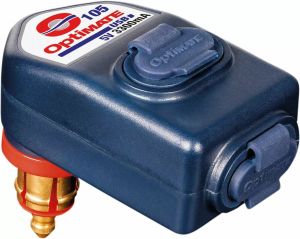 Tecmate O105V2 Optimate ™ kettős USB alacsony profilú töltő Akkumulátor töltő