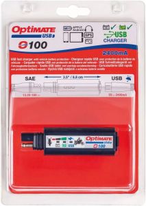 Tecmate O100V3 Optimate ™ egyetlen USB -töltő Akkumulátor töltő 3