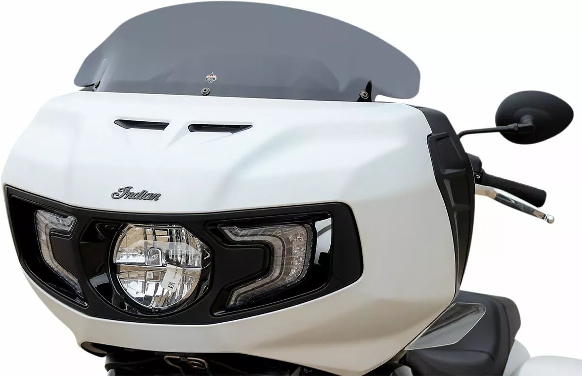 Klock werks KW05-01-0580-DS Flare™ indiai szélvédő Szélvédő, plexi, fejidom 0