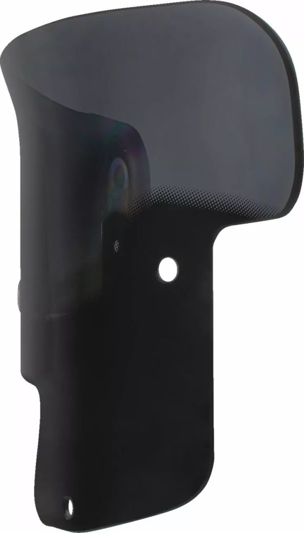 Klock werks KW05-01-0580-DS Flare™ indiai szélvédő Szélvédő, plexi, fejidom 6