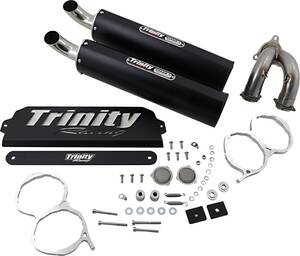 Trinity racing kipufogódob RZR professzionális XP fekete Kipufogó