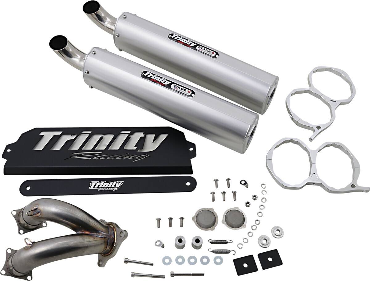 Trinity racing kipufogódob RZR professzionális XP alumínium Kipufogó dob - Slip On 0