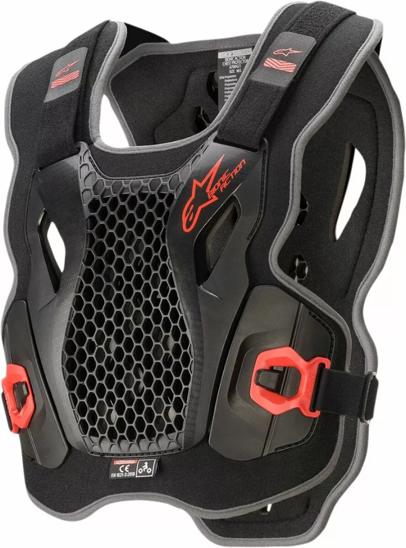 Alpinestars(mx) 6700421-13-M/L Bionikus akció mellkas Gerincvédő, protektoring, protektormellény 0