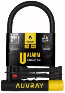Auvray UA128245aUV U-LOCK riasztás Motorkerékpár lezáró lánc, lakat, zár, tárcsafékzár, riasztó 1