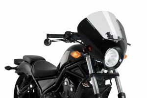 Custom acces - motoacces Cup0011h félig sötét éjszaka Szélvédő, plexi, fejidom