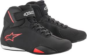 ALPINESTARS (road) cipõ SEKTOR BK/RD 9 Utcai és gyorsasági sport cipő