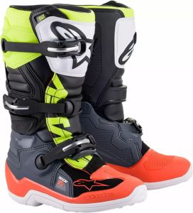 Alpinestars(mx) 2015017-9058-4 Ifjúsági Tech 7S Boots Off-road motoros csizma