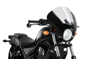 Custom acces - motoacces sötét éjszaka sötét füst Szélvédő, plexi, fejidom