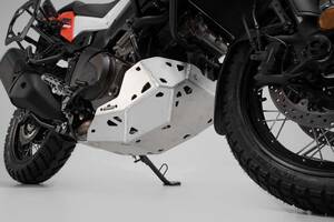 Sw-motech motorblokk védõ ezüst Suzuki V-Strom 1050 Bukócső, blokkvédő, váz