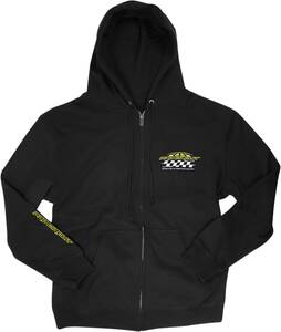 Pro circuit ZIP kapucni versenyzõ fekete XL Motoros ing, pulóver
