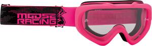 Moose racing soft-goods szemüveg YT QUA SLASH PINK Motokrossz szemüveg
