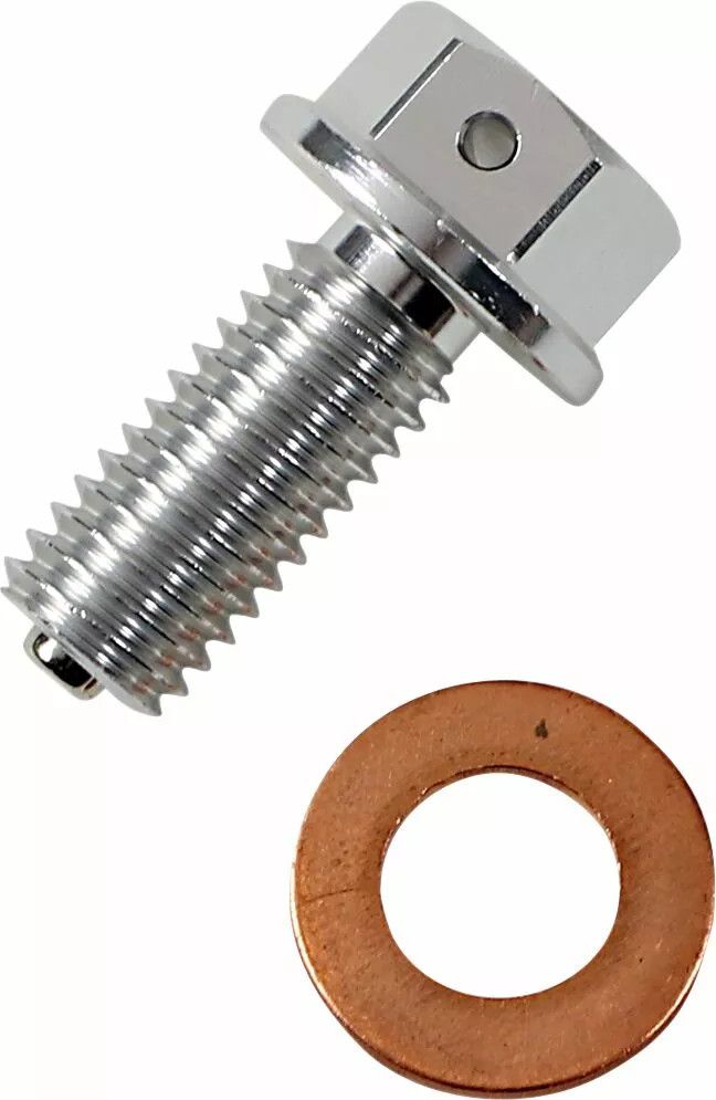 Moose racing hard-parts T14-2082S mágneses leeresztő dugó Motorblokk 1