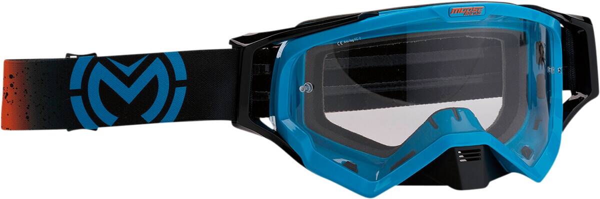 Moose racing soft-goods szemüveg XCR GALAXY OR/BK Motokrossz szemüveg 0