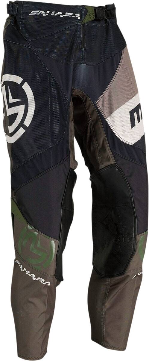 Moose racing soft-goods sahara nadrág - Black/Green - 32 Motokrossz nadrág 0