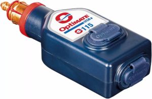 Tecmate O115V2 Optimate ™ kettős USB inline töltő Akkumulátor töltő