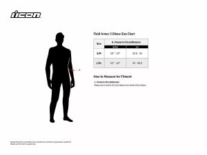 Icon 2706-0208 Field Armor 3 ™ könyök Váll, könyök és csuklóvédő 9