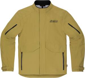 Icon Stormhawk dzseki CE - Tan - XL Motoros kabát