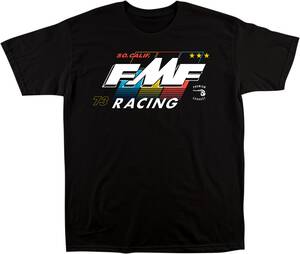 Fmf apparel Retro T-Shirt - fekete - XL Motoros póló, trikó