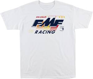 Fmf apparel Retro T-Shirt - fehér - XL Motoros póló, trikó