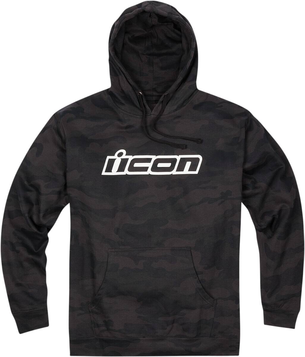 Icon classic Hoodie - fekete terepmintás - M Motoros ing, pulóver 0