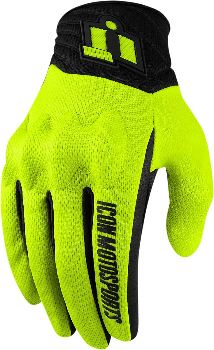Icon kesztyû himnusz 2 HIVIZ MD Motoros kesztyű - utcai motorozáshoz 0