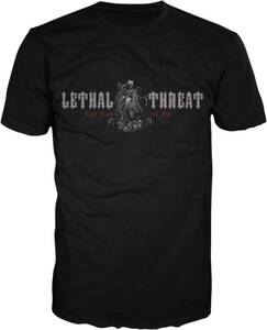 Lethal threat póló LIVEFASTREAPER fekete 4X Motoros póló, trikó