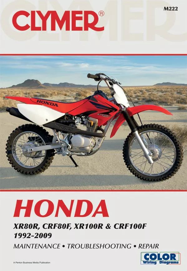 Clymer M222 motorkerékpár -javítási kézikönyv Motorkerékpár szerelési kézikönyv 0