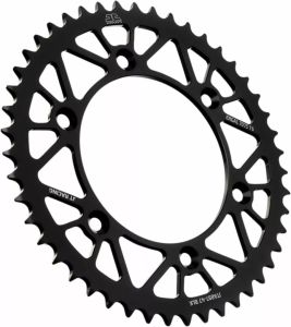 Jt sprockets JTA897.47BLK RaceLite alumínium hátsó lánckerék Lánckerék