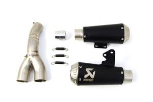 AKRAPOVIC SLIP-ON vonal kipufogódob titán Kipufogó dob - Slip On