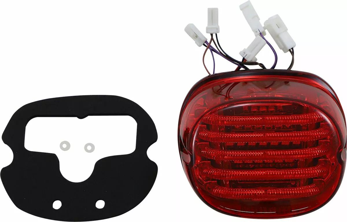 Custom dynamics PB-TL-INT-BW-R ProBEAM® integrált alacsony profilú LED-es hátsó lámpák kiegészítő irányjelzőkkel Hátsólámpa 1