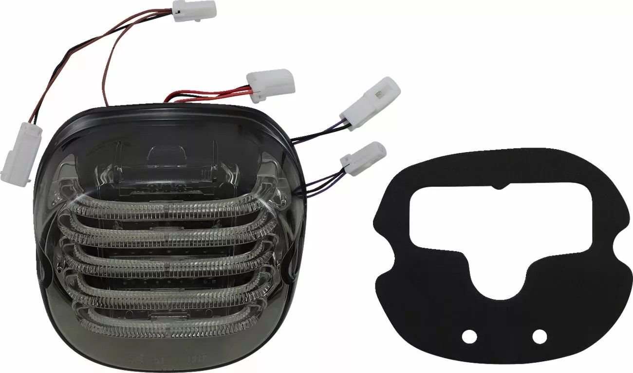 Custom dynamics PB-TL-INT-NW-S ProBEAM® integrált alacsony profilú LED-es hátsó lámpák kiegészítő irányjelzőkkel Hátsólámpa 0