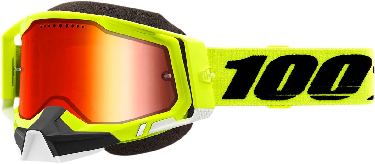 100% GOG RC2 SNO YL MIR RD Motokrossz szemüveg 0