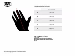 100% 10023-00015 Sling MX kesztyű Off-road kesztyű 1