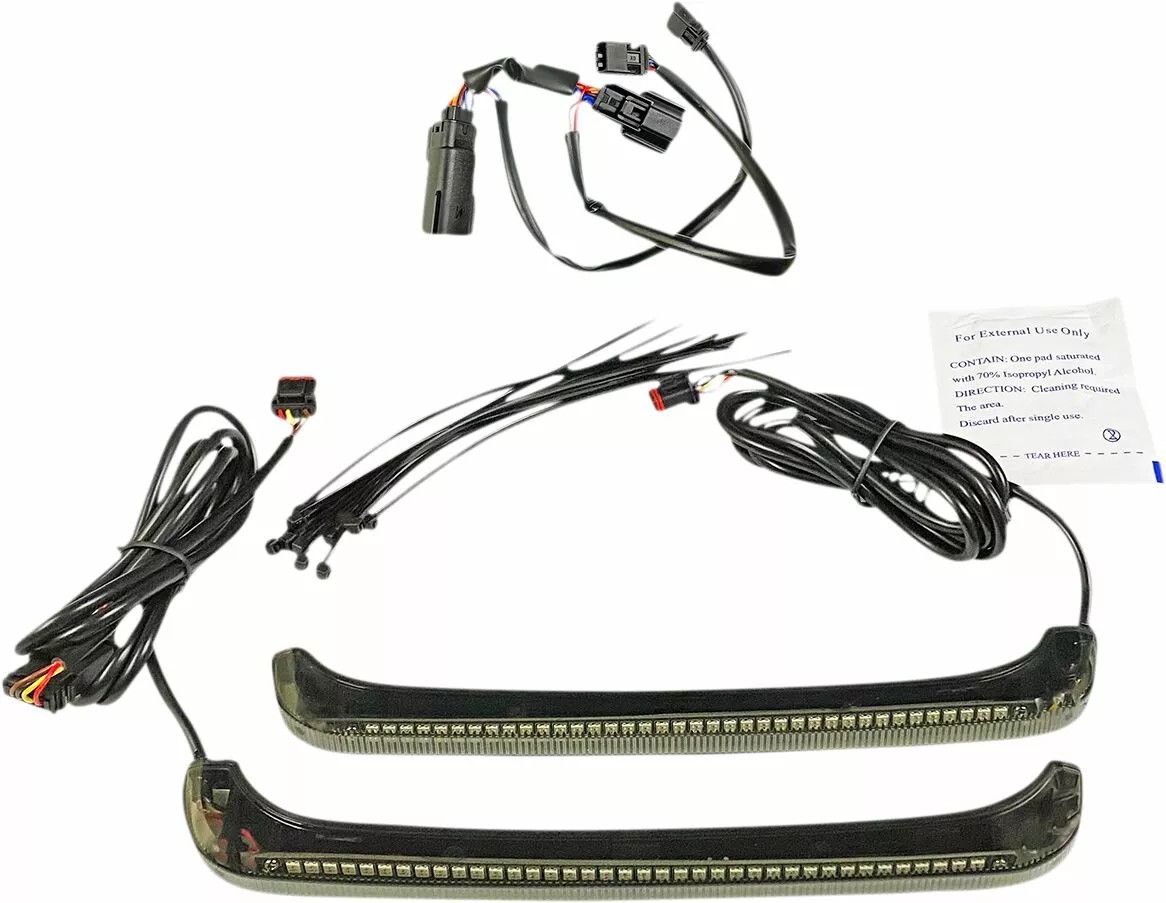 Custom dynamics CD-LPDC-BCM4-S LED alacsony profilú BAGZ™ kiemelő lámpák Kiegészítő lámpa, irányjelző 0
