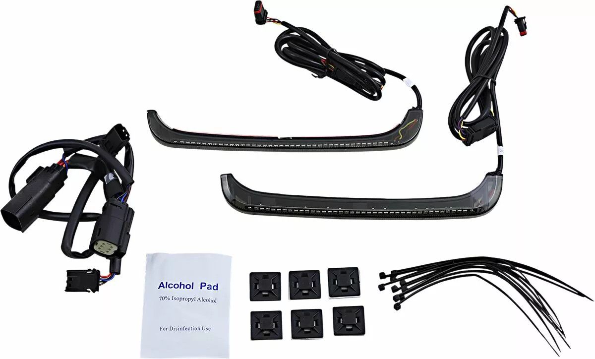 Custom dynamics CD-LPDC-BCM4-S LED alacsony profilú BAGZ™ kiemelő lámpák Kiegészítő lámpa, irányjelző 1