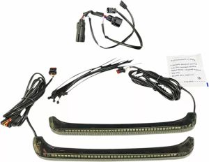 Custom dynamics CD-LPDC-BCM4-S LED alacsony profilú BAGZ™ kiemelő lámpák Kiegészítő lámpa, irányjelző