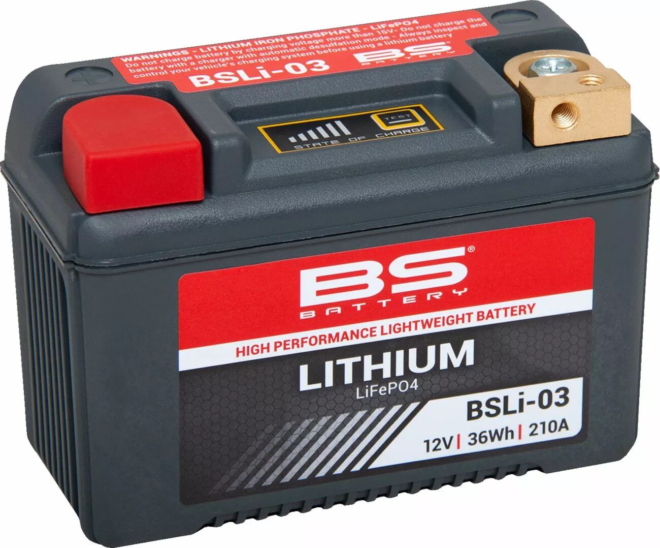 Bs battery 360103 lítium LiFePO4 akkumulátor Akkumulátor és tartozékai 0