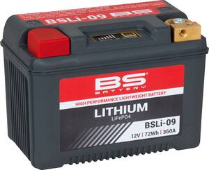 Bs battery akkumulátor LITHIUM BSLI09 Akkumulátor és tartozékai
