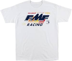 Fmf apparel póló RETRO WHT S Motoros póló, trikó