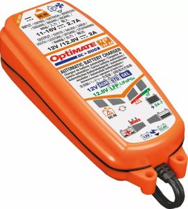 Tecmate TM500 Optimate ™ DC-DUO 12 V-12,8 V 2A akkumulátortöltő Akkumulátor töltő 8
