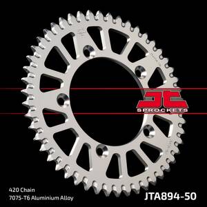 Jt sprockets lánckerék hátsó 420 50T alumínium Lánckerék
