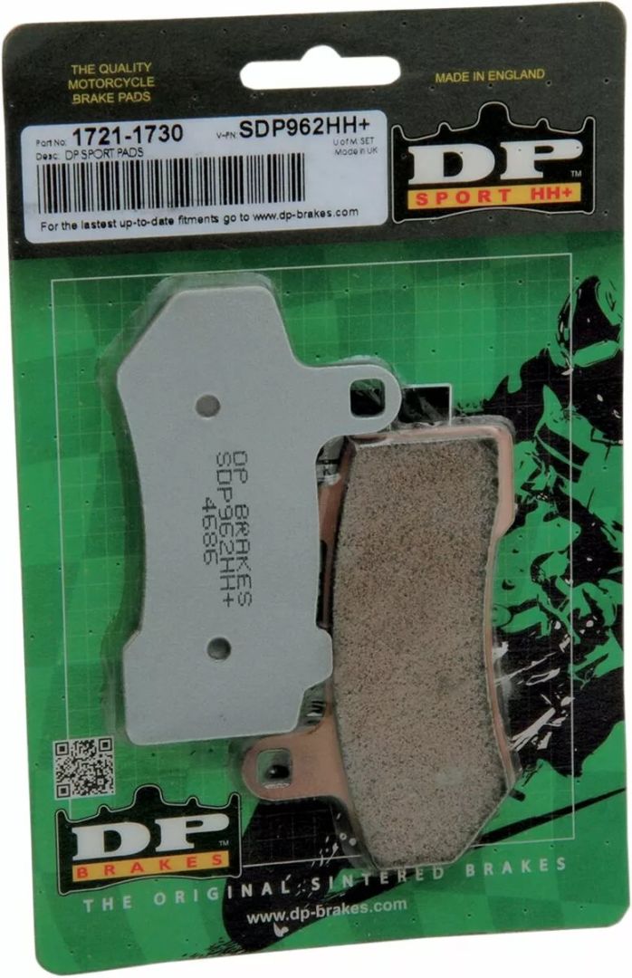 Dp brakes SDP962HH+ szinterezett fém Harley/Buell fékbetétek Fékbetét 1