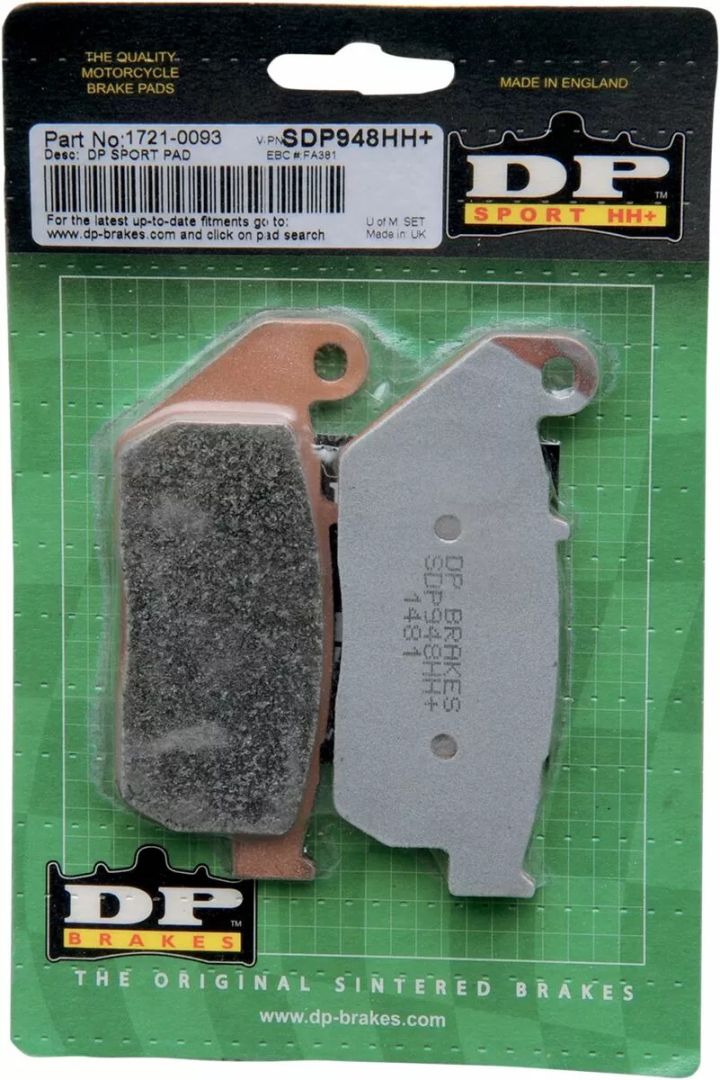 Dp brakes SDP528HH+ SDP Sport HH+ szinterezett fékbetétek Fékbetét 2