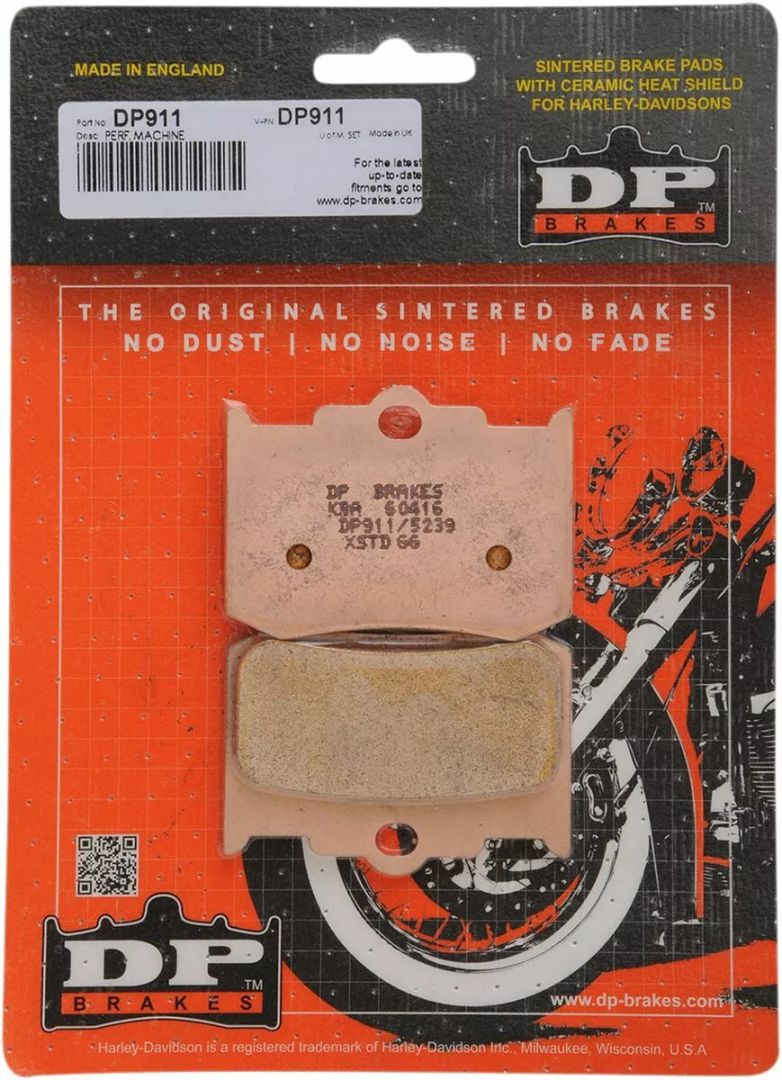 Dp brakes DP911 szinterezett fém féknyereg fékbetét Fékbetét 1