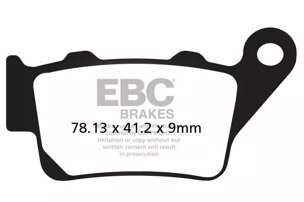 Ebc FA213V Vee félig szinterezett fékbetétek Fékbetét 0