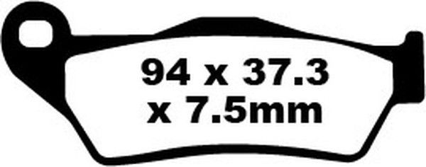Ebc FA181TT TT Sport Carbon Fusion fékbetét Fékbetét 0
