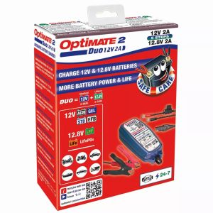 Tecmate TM550 Optimate 2 Duo Akkumulátor töltő 3